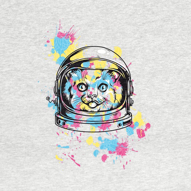 Space Cat by Psych0 Central